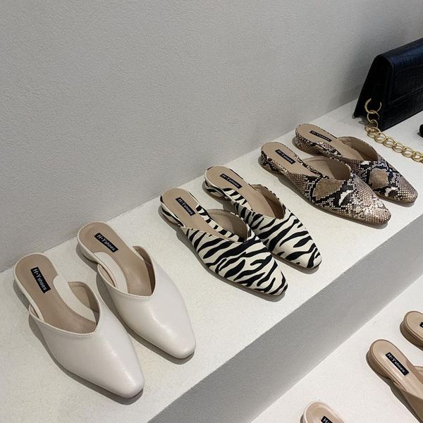new brand slippers women square toe slip on mules shoes fashion zebra snake pattern low heel ladies slides female spring loafers, Black
new brand slippers women square toe slip on mules shoes fashion zebra snake pattern low heel ladies slides female spring loafers, Black