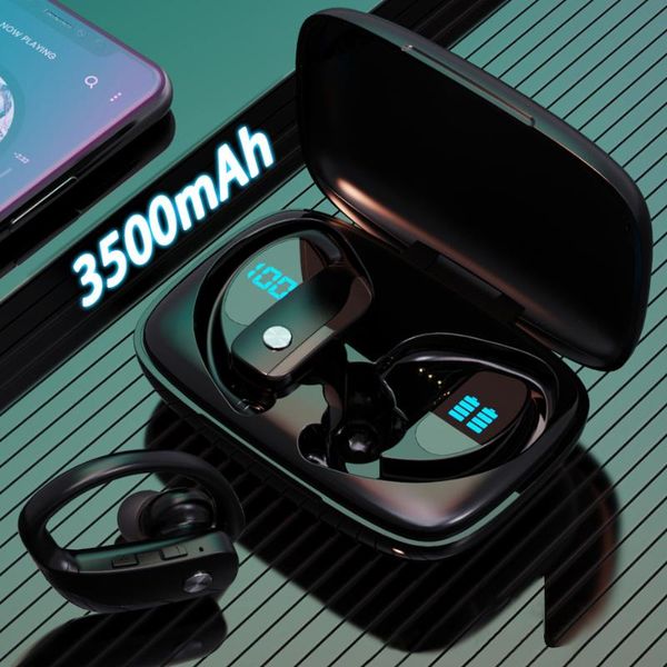 3500mAh Charging Box TWS Earphone Wireless Bluetooth Headphones Sport Earbuds Gaming Headsets LED Power Display Music Earphones
3500mAh Charging Box TWS Earphone Wireless Bluetooth Headphones Sport Earbuds Gaming Headsets LED Power Display Music Earphones