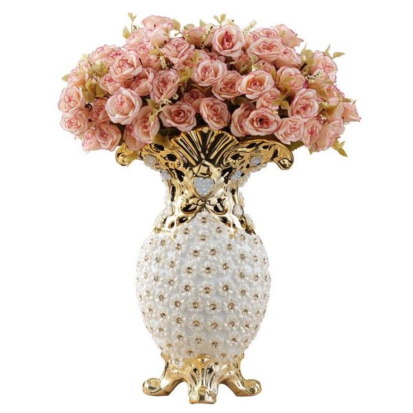 vases europe luxury high-grade diamond resin vase+artificial flower ornament home decoration crafts livingroom pot figurine art
vases europe luxury high-grade diamond resin vase+artificial flower ornament home decoration crafts livingroom pot figurine art