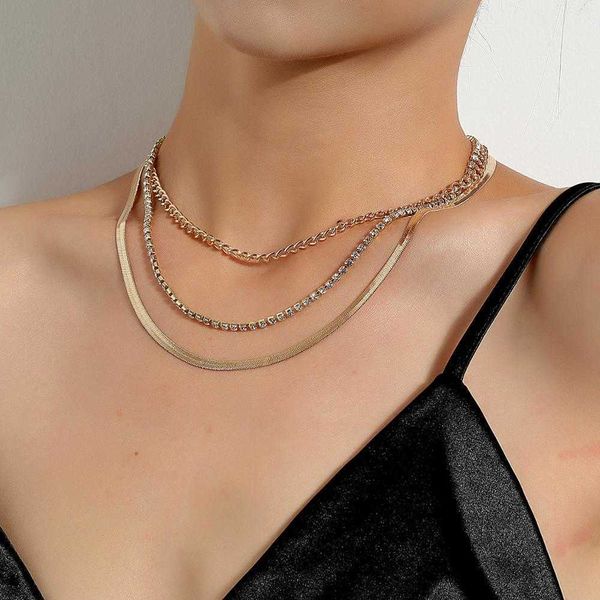 designer necklace gothic punk cuban choker collar statement women men multi layer aluminum thick chain chunky steampunk jewelry, Silver
designer necklace gothic punk cuban choker collar statement women men multi layer aluminum thick chain chunky steampunk jewelry, Silver