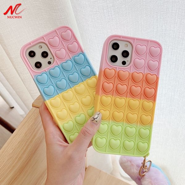 lx brand cute rainbow love heart silicone case for iphone 11 11pro 12 pro max x xs xr 6 6s 7 8 plus fidget reliver stress toy cover
lx brand cute rainbow love heart silicone case for iphone 11 11pro 12 pro max x xs xr 6 6s 7 8 plus fidget reliver stress toy cover