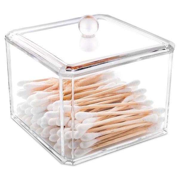 cotton swab storage dispenser clear cotton ball swab holder bud storage box, cosmetics makeup holder box organize
cotton swab storage dispenser clear cotton ball swab holder bud storage box, cosmetics makeup holder box organize