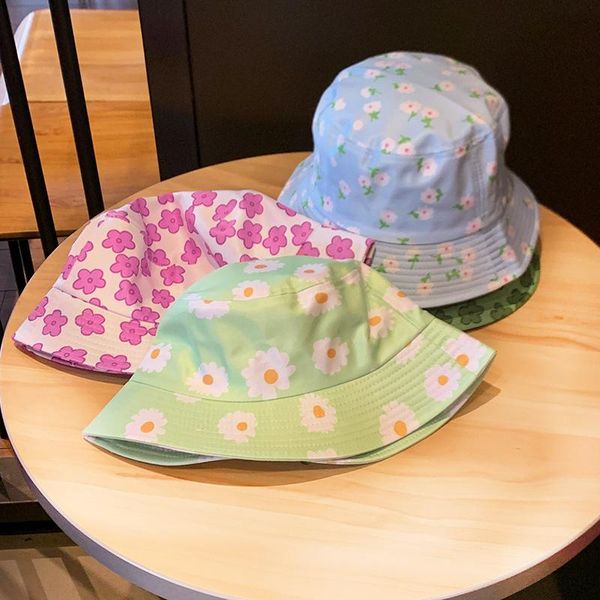 wide brim hats fashion cute small flower print bucket hat outdoor travel cap chic casual sun caps floral for women teenage gorras sombrero, Blue;gray
wide brim hats fashion cute small flower print bucket hat outdoor travel cap chic casual sun caps floral for women teenage gorras sombrero, Blue;gray