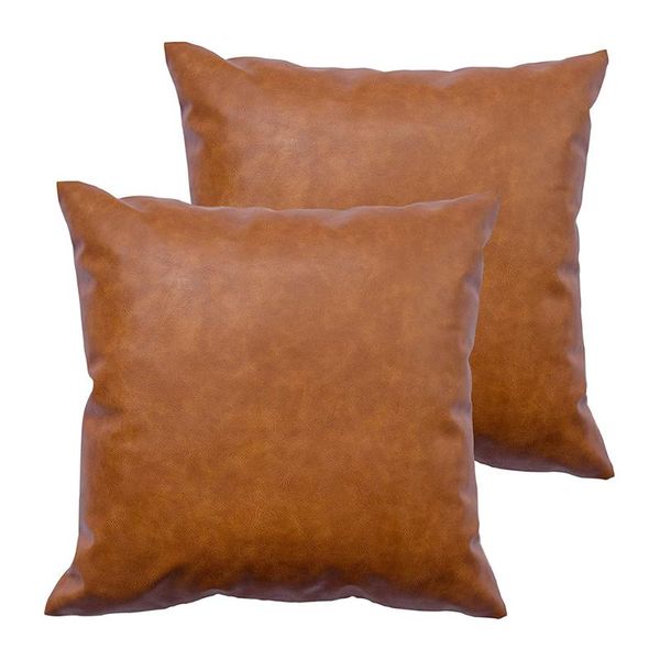 cushion/decorative pillow pu leather pillowcases decoration cushions covers for sofa bed car seat cover waterproof throw pillows brown 2pcs
cushion/decorative pillow pu leather pillowcases decoration cushions covers for sofa bed car seat cover waterproof throw pillows brown 2pcs
