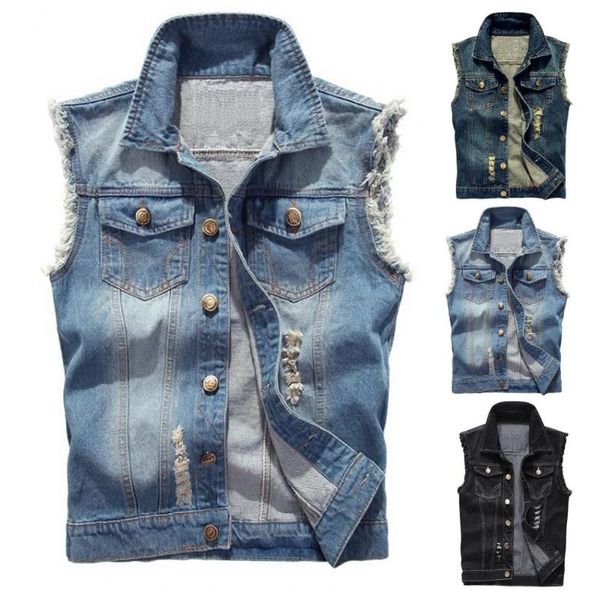 men' tank hip-hop stylish cowboy waistcoat single-breasted men turn-down collar for hippie, White;black
men' tank hip-hop stylish cowboy waistcoat single-breasted men turn-down collar for hippie, White;black
