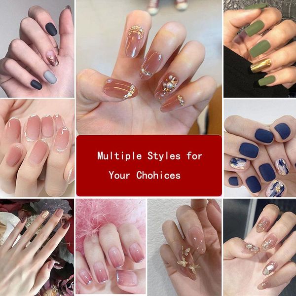 false nails nail piece multiple french full cover 24 pcs with glue fake patch can be worn repeatedly manicure stick., Red;gold
false nails nail piece multiple french full cover 24 pcs with glue fake patch can be worn repeatedly manicure stick., Red;gold