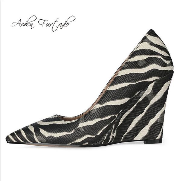 dress shoes arden furtado 2021 spring autumn fashion wedges women's elegant striped high heels pointed toe pumps office lady 41, Black
dress shoes arden furtado 2021 spring autumn fashion wedges women's elegant striped high heels pointed toe pumps office lady 41, Black