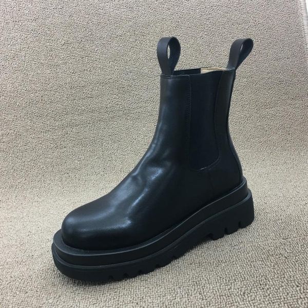 dress shoes 2021 autumn korean cowhide round head middle heel pipe boots thick soled short women's, Black
dress shoes 2021 autumn korean cowhide round head middle heel pipe boots thick soled short women's, Black