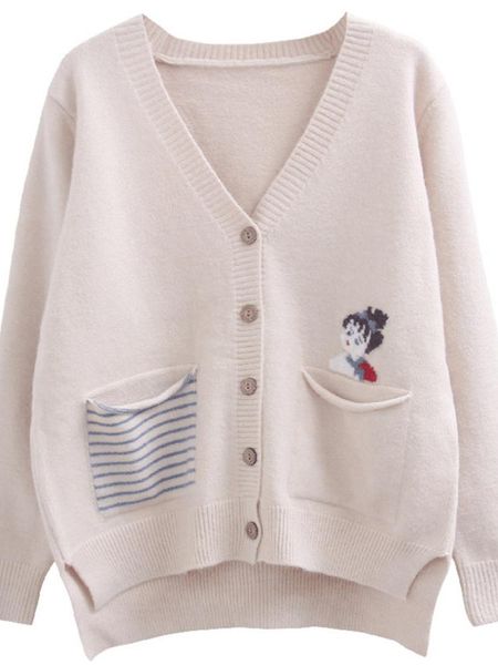 ff4910 2021 new autumn winter women fashion casual warm nice sweater cardigan korean, White
ff4910 2021 new autumn winter women fashion casual warm nice sweater cardigan korean, White