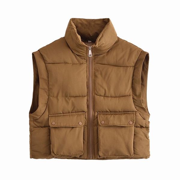women's vests women warm vest winter 2021 fashion pockets sleeveless cotton padded jacket modern lady casual outerwear top, Black;white
women's vests women warm vest winter 2021 fashion pockets sleeveless cotton padded jacket modern lady casual outerwear top, Black;white