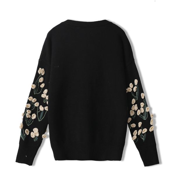 flower embroidered sweet pullover's spring sweaters autumn woman's mesh unique nightgown t1338 wufg, White;black
flower embroidered sweet pullover's spring sweaters autumn woman's mesh unique nightgown t1338 wufg, White;black