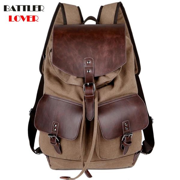 backpack 2021 vintage fashion casual canvas + microfiber leather men women backpacks shoulder bags for lady rucksack
backpack 2021 vintage fashion casual canvas + microfiber leather men women backpacks shoulder bags for lady rucksack