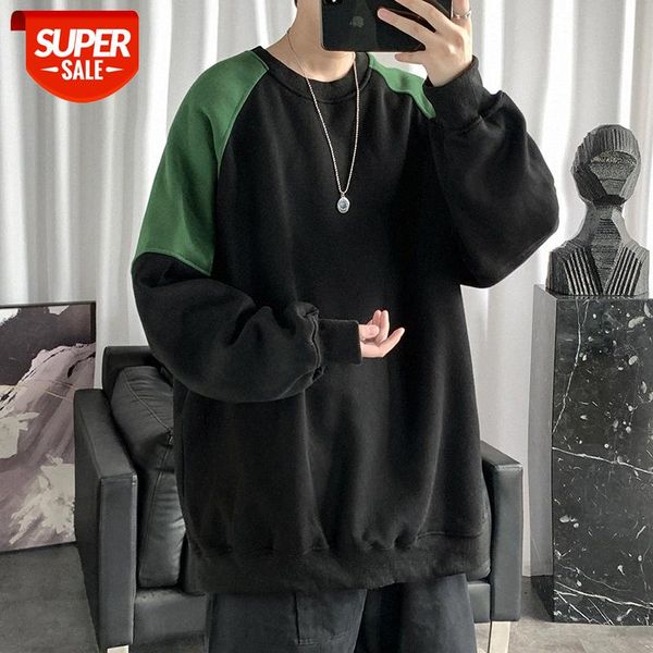 yemi fashion|hong kong style round neck personalized pullover loose sweater men's korean base shirt #h774, Black
yemi fashion|hong kong style round neck personalized pullover loose sweater men's korean base shirt #h774, Black