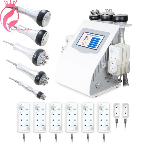 6 in 1 slimming vacuum radio frequency rf 40k body laser pads ultrasonic beauty machine
6 in 1 slimming vacuum radio frequency rf 40k body laser pads ultrasonic beauty machine