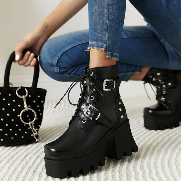 boots sarairis metal decoration street style fashion women shoes great quality square heel concise modern, Black
boots sarairis metal decoration street style fashion women shoes great quality square heel concise modern, Black