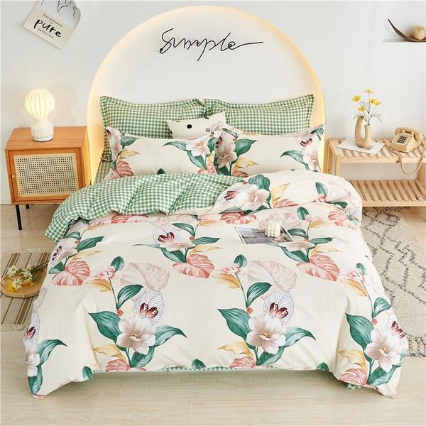 bedding sets home textiles 3/4pcs a/b double-sided single size green plants and noble flowers pattern soft pillowcase oceania
bedding sets home textiles 3/4pcs a/b double-sided single size green plants and noble flowers pattern soft pillowcase oceania