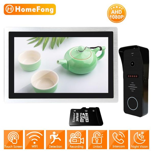 video door phones homefong 10 inch screen ahd 1080p wifi visual doorbell monitoring recording with sd card family safety system phone
video door phones homefong 10 inch screen ahd 1080p wifi visual doorbell monitoring recording with sd card family safety system phone