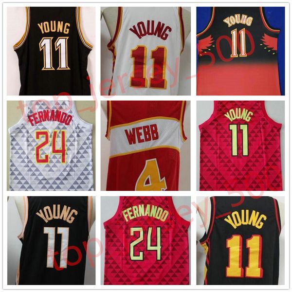ncaa college trae #11 young jersey 24 bruno fernando red white black retro vintage mens spud 4 webb mens basketball jerseys, Black;red
ncaa college trae #11 young jersey 24 bruno fernando red white black retro vintage mens spud 4 webb mens basketball jerseys, Black;red