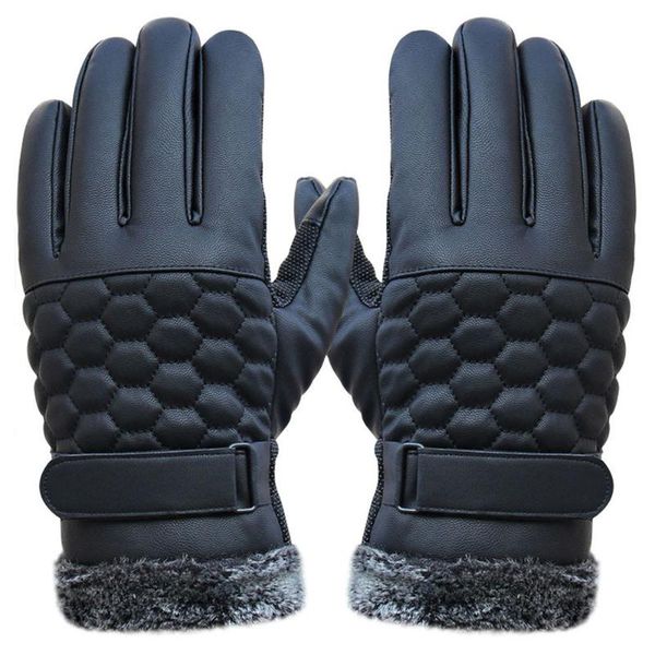 five fingers gloves men faux fur full finger touch screen leather motorcycle glove outdoor cycling mountain moto, Blue;gray
five fingers gloves men faux fur full finger touch screen leather motorcycle glove outdoor cycling mountain moto, Blue;gray