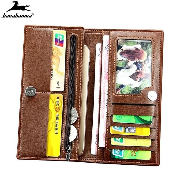 wallets wallet for men's leather business long cartera para hombre card case credit portefeuille homme coin purse man, Red;black
wallets wallet for men's leather business long cartera para hombre card case credit portefeuille homme coin purse man, Red;black