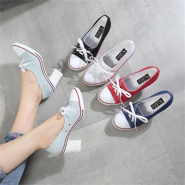pumps denim shallow mouth women's shoes heel 8cm canvas student women board shoes size 34-41 211123, Black
pumps denim shallow mouth women's shoes heel 8cm canvas student women board shoes size 34-41 211123, Black