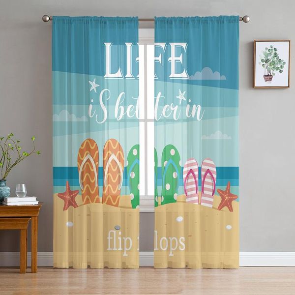 curtain & drapes ocean beach slippers starfish shell sheer curtains for living room modern voile bedroom tulle window 
curtain & drapes ocean beach slippers starfish shell sheer curtains for living room modern voile bedroom tulle window