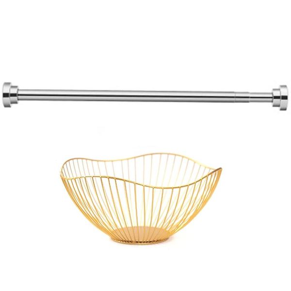 storage baskets 1 pcs fruit vegetable metal basket (26x12.5x10cm) & stainless steel punch-shower curtain rod
storage baskets 1 pcs fruit vegetable metal basket (26x12.5x10cm) & stainless steel punch-shower curtain rod