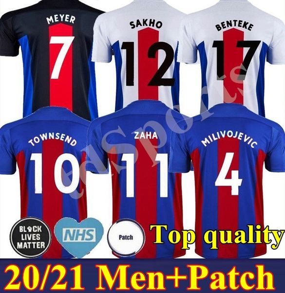 20 21 milivojevic mens soccer jerseys new townsend zaha sakho benteke batshuayi home red blue football shirts short uniforms, Black;yellow
20 21 milivojevic mens soccer jerseys new townsend zaha sakho benteke batshuayi home red blue football shirts short uniforms, Black;yellow