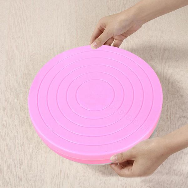 baking & pastry tools cake rotating revolving plate decorating anti-skid stand turntable kitchen display diy swivel
baking & pastry tools cake rotating revolving plate decorating anti-skid stand turntable kitchen display diy swivel