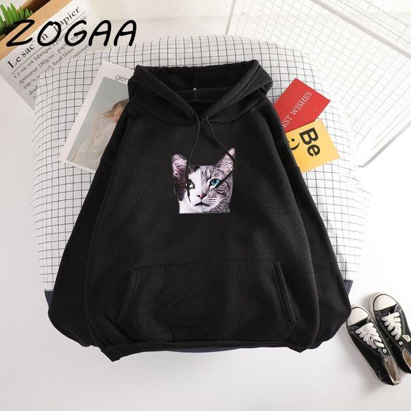 men's hoodies & sweatshirts zogaa spring thick hooded sweatshirt trend simple cat head harajuku hoodie casual youth couple large size, Black
men's hoodies & sweatshirts zogaa spring thick hooded sweatshirt trend simple cat head harajuku hoodie casual youth couple large size, Black