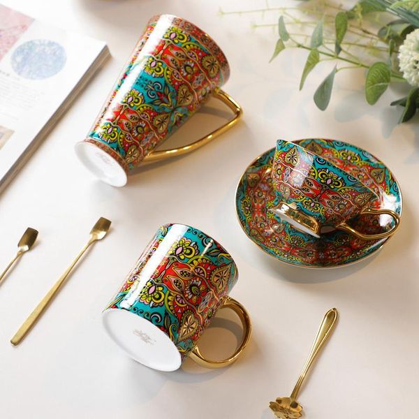 mugs luxury british bone china coffee mug saucer afternoon teacup tazas large capacity water cup drinking wedding gift home decor
mugs luxury british bone china coffee mug saucer afternoon teacup tazas large capacity water cup drinking wedding gift home decor