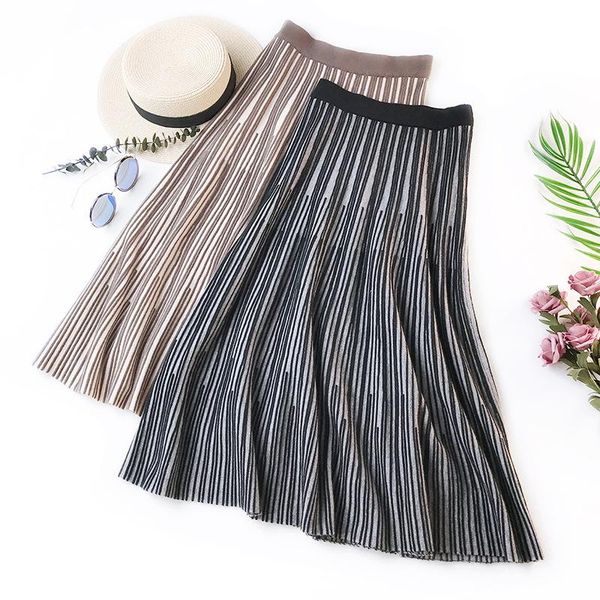 skirts vertical stripes knit skirt female autumn 2021 korean version high waist long was thin bag hip a word, Black
skirts vertical stripes knit skirt female autumn 2021 korean version high waist long was thin bag hip a word, Black