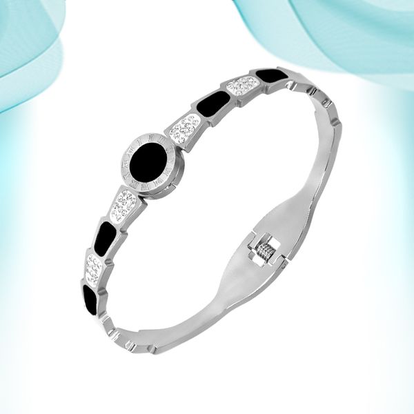 personalized titanium steel bangle roman numerals bracelets for men women simple trendy diamond jewelry with designer charms party gifts fri, Black
personalized titanium steel bangle roman numerals bracelets for men women simple trendy diamond jewelry with designer charms party gifts fri, Black
