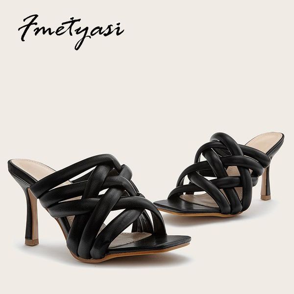 dress shoes heels women roman sandals summer breathable genuine leather weave hollow slip-on stiletto rubber peep toe shallow, Black
dress shoes heels women roman sandals summer breathable genuine leather weave hollow slip-on stiletto rubber peep toe shallow, Black