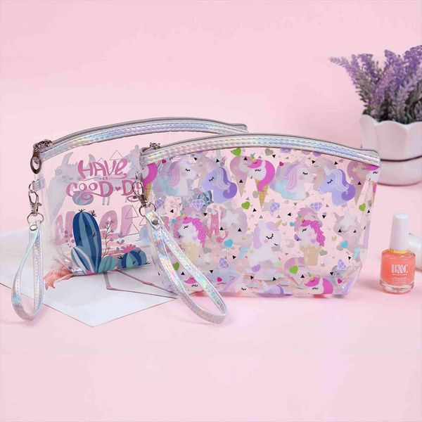 1pc women unicorn princess pvc cosmetic bag makeup waterproof toiletry alpaca transparent travel organizer zipper
1pc women unicorn princess pvc cosmetic bag makeup waterproof toiletry alpaca transparent travel organizer zipper