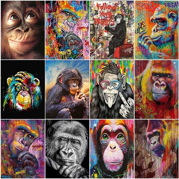 paintings oil painting by numbers animal orangutan picture drawing paints for adults coloring number decoration art gift
paintings oil painting by numbers animal orangutan picture drawing paints for adults coloring number decoration art gift