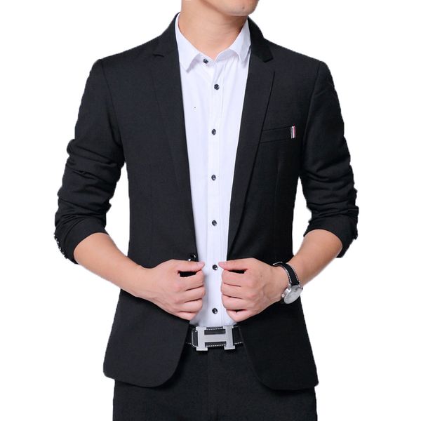 spring autumn men suit jacket korean slim fit solid color smart casual work clothing mens suits blazers wq93, White;black
spring autumn men suit jacket korean slim fit solid color smart casual work clothing mens suits blazers wq93, White;black