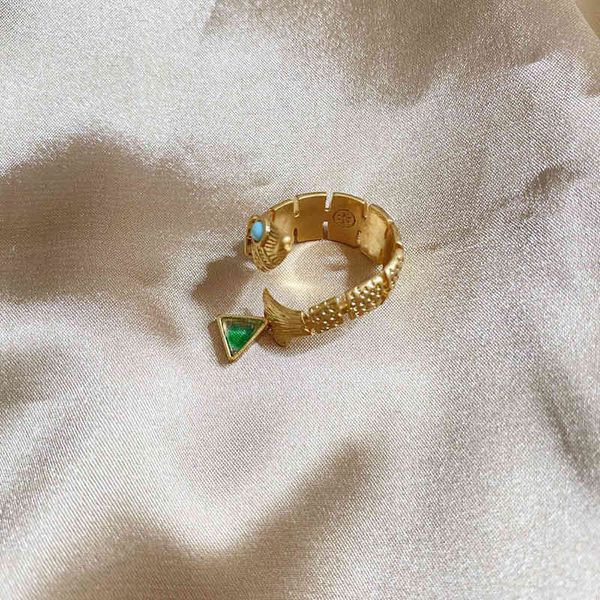 ladies fashion jewelry plated matte goldfish opening personality annual fish ring, Silver
ladies fashion jewelry plated matte goldfish opening personality annual fish ring, Silver