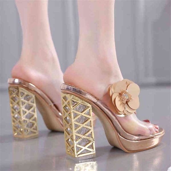 slippers peep toe women's high heels, transparent, flower, square jump, waterproof, elegant platform, ap3n, Black
slippers peep toe women's high heels, transparent, flower, square jump, waterproof, elegant platform, ap3n, Black