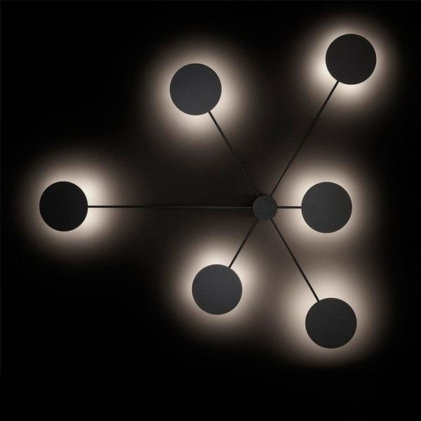 wall lamps nordic creative postmodern led lamp simple art living room lights atmosphere hallway cafe decoration