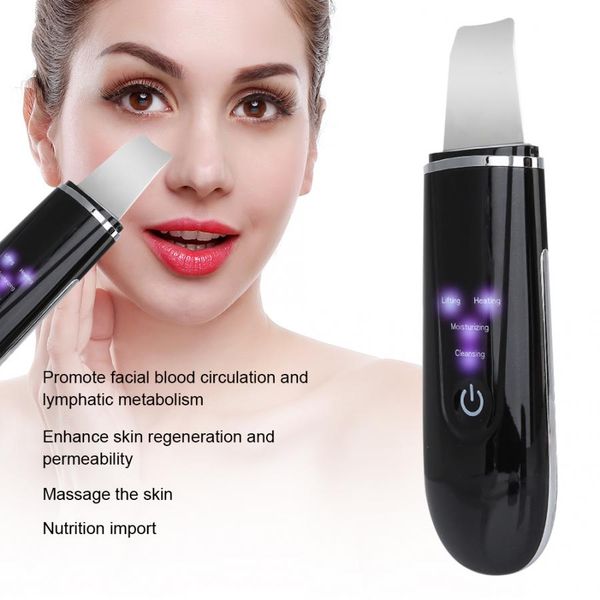 ultrasonic skin scrubber blackhead pimple removal facial pore cleaner vibration face scrubber skin peeling shovel face lifting
ultrasonic skin scrubber blackhead pimple removal facial pore cleaner vibration face scrubber skin peeling shovel face lifting