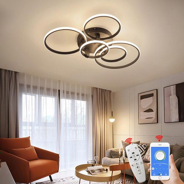 neo gleam modern led ceiling lights lamp new rc dimmable app circle rings designer for living room bedroom ceiling lamp fixtures 
neo gleam modern led ceiling lights lamp new rc dimmable app circle rings designer for living room bedroom ceiling lamp fixtures