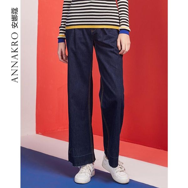 women's jeans famale loose female 2021 harajuku bf korea straight pants wide leg annakro, Blue
women's jeans famale loose female 2021 harajuku bf korea straight pants wide leg annakro, Blue