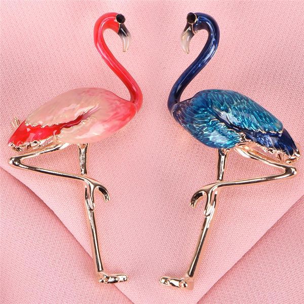 pins, brooches alloy red blue enamel flamingo bird women men's metal animal brooch pins banquet broche gift scarf buckle, Gray
pins, brooches alloy red blue enamel flamingo bird women men's metal animal brooch pins banquet broche gift scarf buckle, Gray