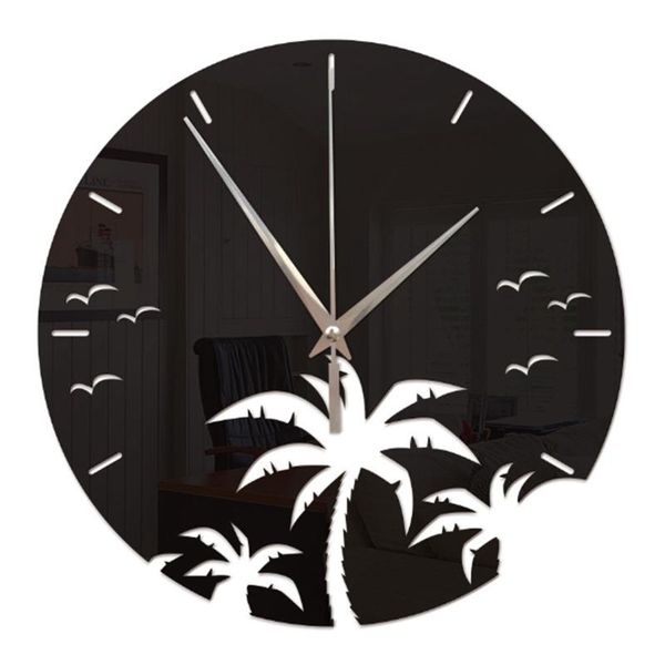 silent clock beach coconut tree wall clock mirror sticker bedroom living room decoration (without battery
silent clock beach coconut tree wall clock mirror sticker bedroom living room decoration (without battery