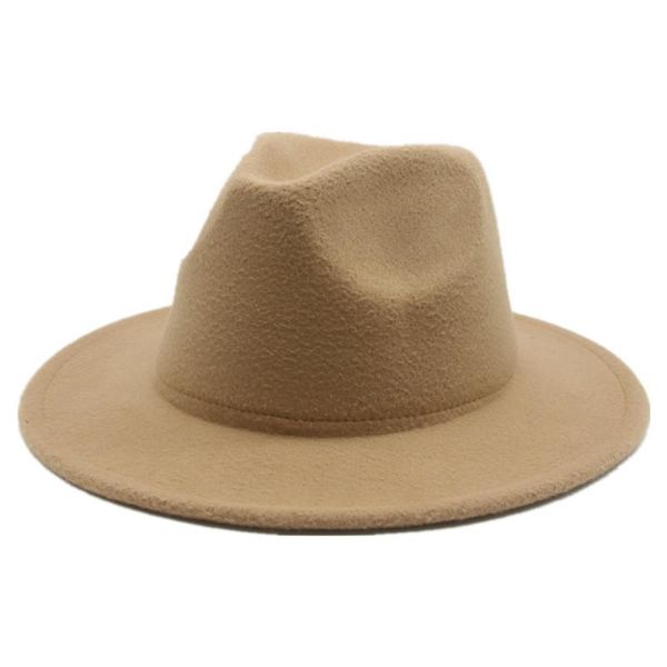 wide brim hats women men fedora solid formal wedding decorate woman hat camel khaki panamas street dance classic, Blue;gray
wide brim hats women men fedora solid formal wedding decorate woman hat camel khaki panamas street dance classic, Blue;gray