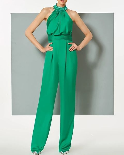 robe 2021 new de soriee fashion green jumpsuit halter beading women pants suit engagement evening es custom made backless prom 963k, Black;red
robe 2021 new de soriee fashion green jumpsuit halter beading women pants suit engagement evening es custom made backless prom 963k, Black;red
