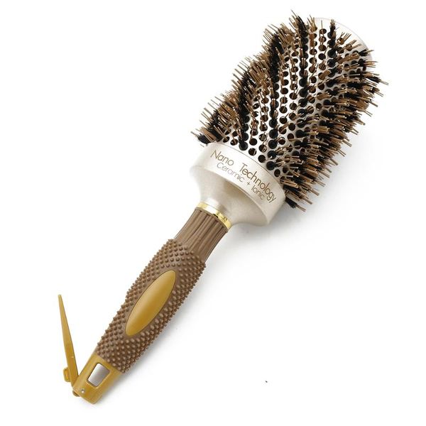 hair brushes professional salon hairdressing round comb curling brush ceramic iron barrel care styling tools, Silver
hair brushes professional salon hairdressing round comb curling brush ceramic iron barrel care styling tools, Silver