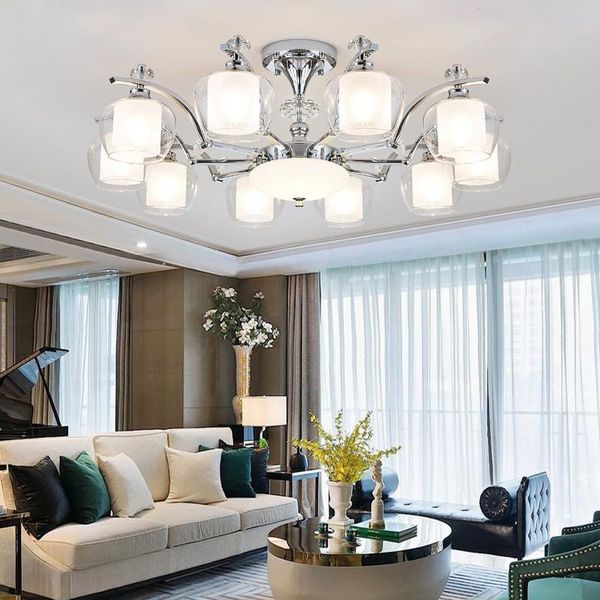 modern chrome led chandeliers lighting living dining room decor led pendant chandeliers lamp bedroom hanging light luminaire
modern chrome led chandeliers lighting living dining room decor led pendant chandeliers lamp bedroom hanging light luminaire