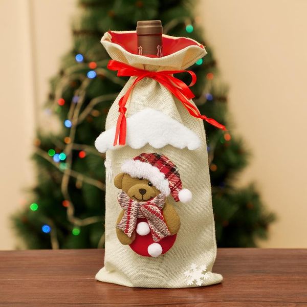christmas decorations series red wine set cartoon cute shape old snowman bear elk pattern festival atmosphere props home decor
christmas decorations series red wine set cartoon cute shape old snowman bear elk pattern festival atmosphere props home decor